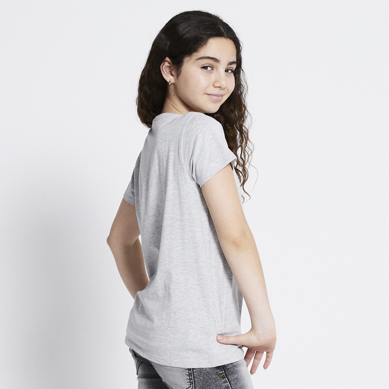 Basic tee "Filippa star" Grey Melange